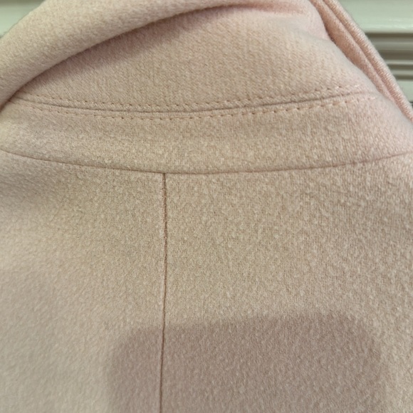 Louden Made in Canada Pink Wool & Cashmere jacket One button front Size 12 - Picture 10 of 10